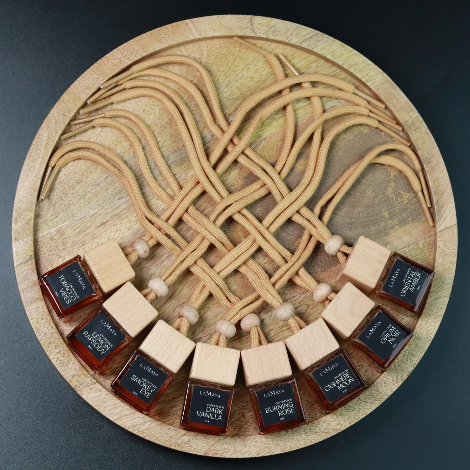 Dyfuzor zapachowy szklany LaMaya do samochodu