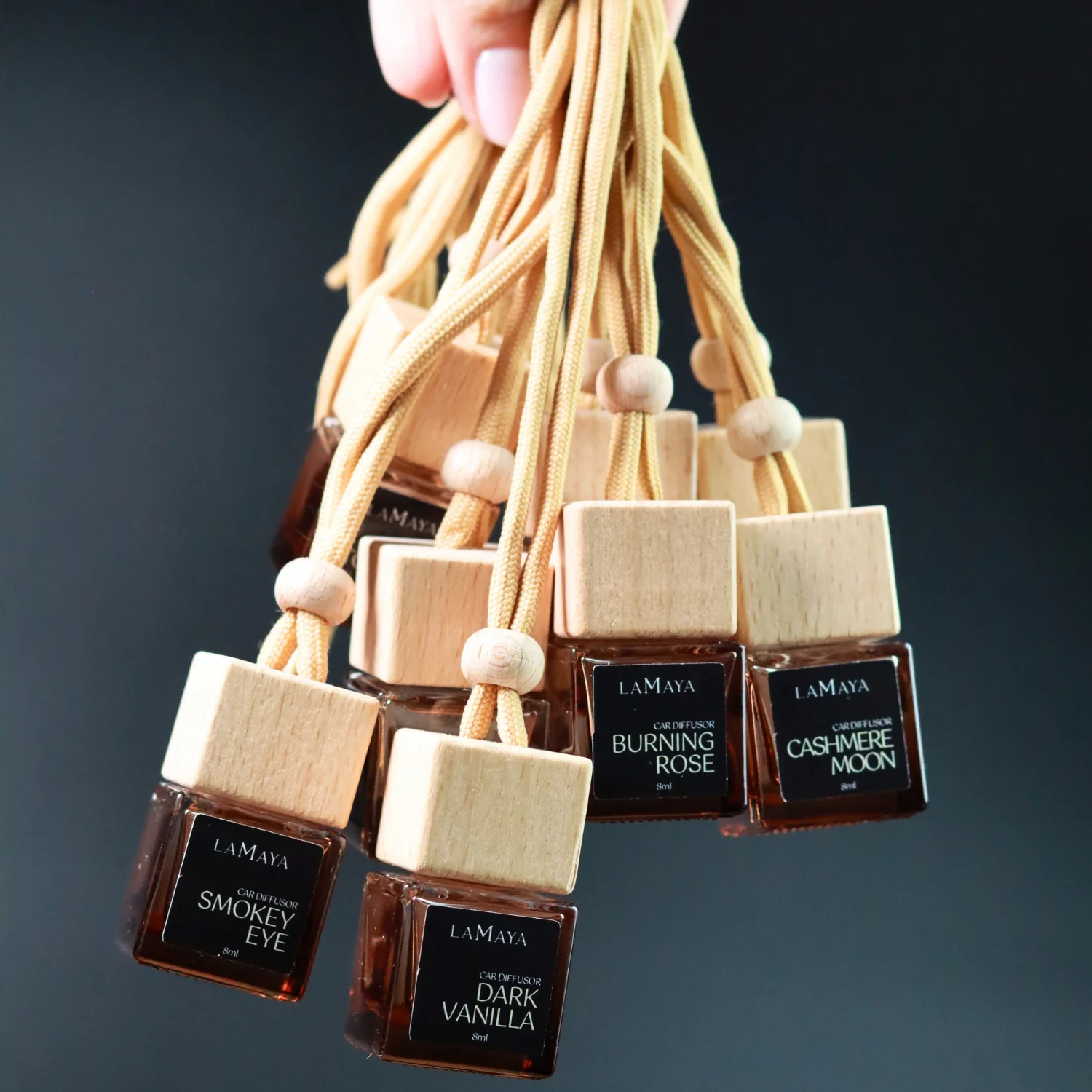 Dyfuzor zapachowy szklany LaMaya do samochodu