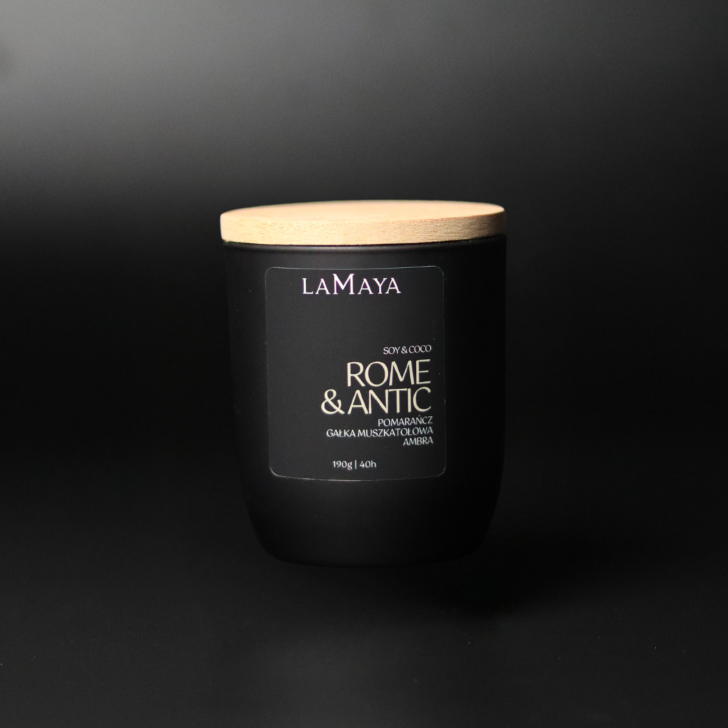 naturalna świeca zapachowa
