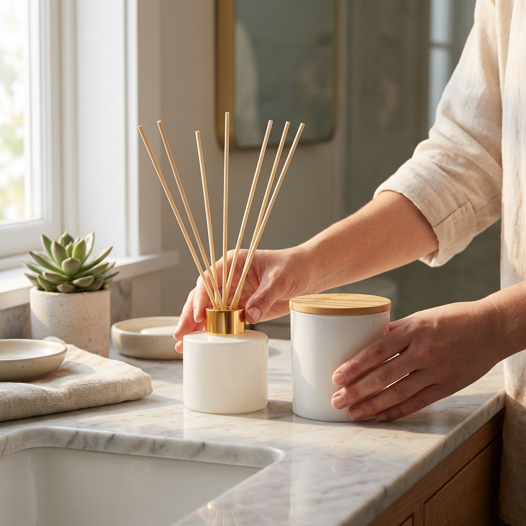 pachnący zestaw do łazienki